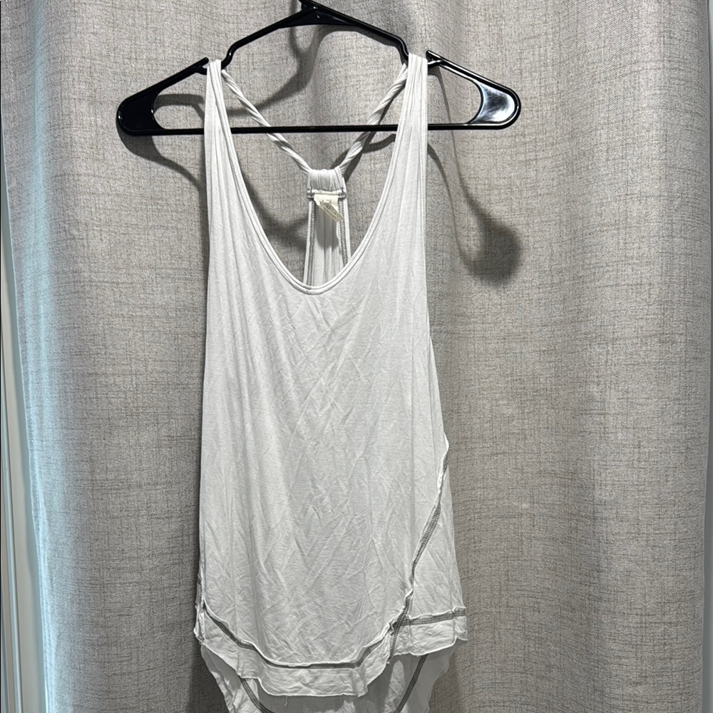 We The Free White Twist Tank XS